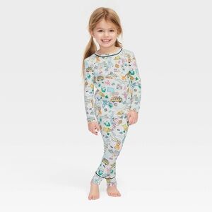 NWT: Roller Rabbit Toddler Pajamas - Road Trip - US 3T
